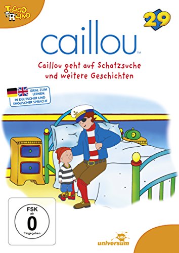 DVD - Caillou 29 - Caillou geht auf Schatzsuche und weitere Geschichten