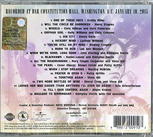 Various - The Life and Songs of Emmylou Harris in Concert