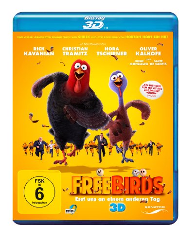  - Free Birds - Esst uns an einem anderen Tag  (inkl. 2D-Version) [3D Blu-ray]