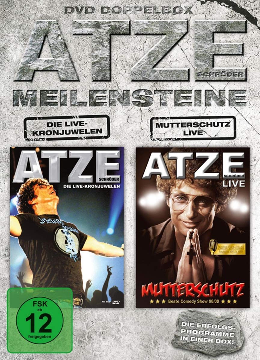 DVD - Atze Schröder - Meilensteine (Die Live-Kronjuwelen / Mutterschutz - Live)
