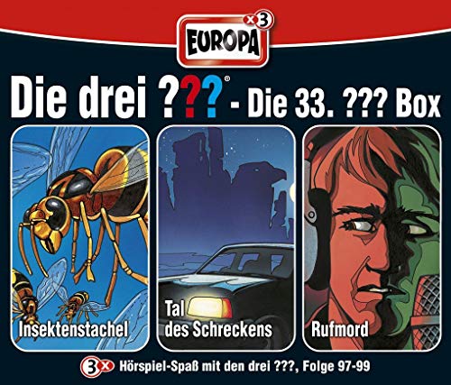 Die drei ??? - Die 33. ??? Box (Insektenstachel / Tal des Schreckens / Rufmord)