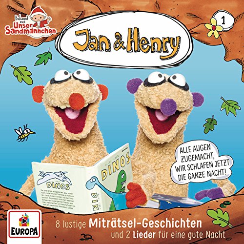 Jan & Henry - 001/8 lustige Miträtsel-Geschichten und 2 Lieder für eine gute Nacht