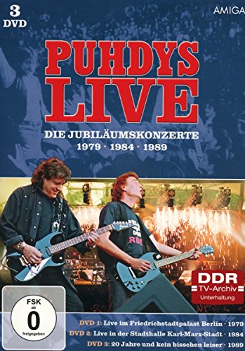 Puhdys - Puhdys - Die Jubiläumskonzerte [3 DVDs]
