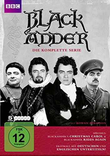DVD - Blackadder - Die komplette Serie (+ Specials Christmas Carol & Rides Again)