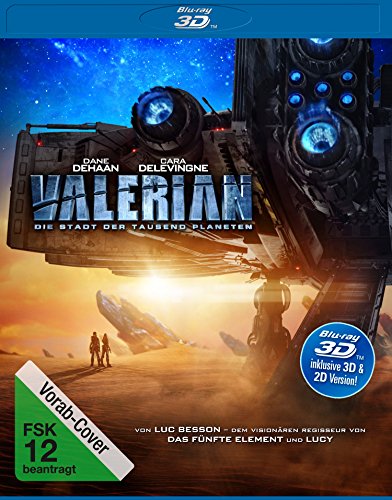 Blu-ray - Valerian - Die Stadt der tausend Planeten [3D Blu-ray]