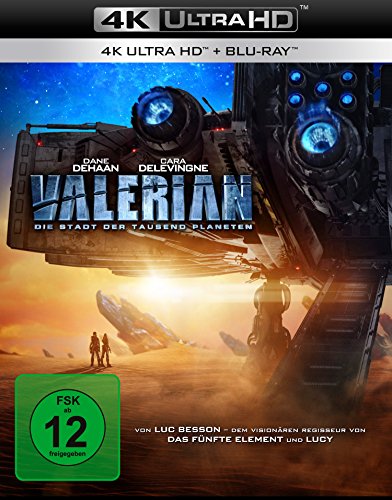 Blu-ray - Valerian Die Stadt der tausend Planeten Ultra HD ( Blu-ray)