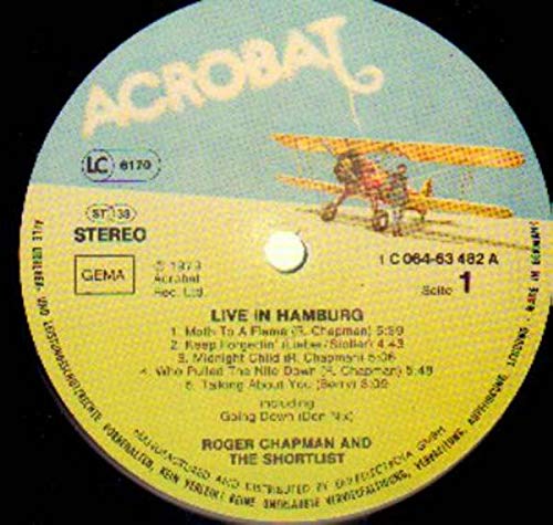 Chapman , Roger - Live In Hamburg (Vinyl)