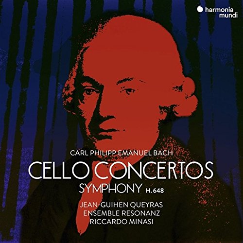 Bach , Carl Philipp Emanuel - Cello Concertos / Symphony H. 648 (Queyras, Ensemble Resonanz, Minasi)