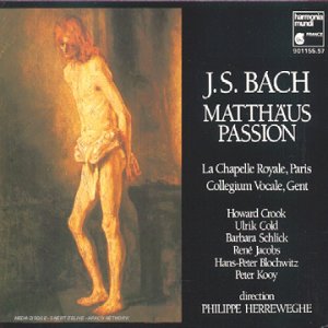 Bach , Johann Sebastian - Matthäus-Passion (Jacobs , Herreweghe)