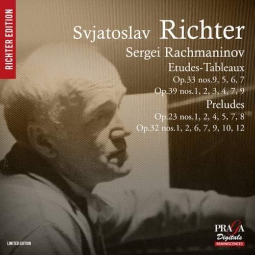 Rachmaninov , Sergei - Etudes-Tableaux Op.33 Nos. 9, 5, 6 / Op.39 Nos. 1, 2, 3, 4, 7, 9 - Preludes Op.23 Nos. 1, 2, 4, 5, 8, 7 / Op.32 Nos. 2, 1, 6, 7, 9, 10, 12 (Richter)