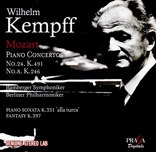 Kempff,Wilhelm, Berliner Philharmoniker, Mozart,Wolfgang Amadeus - Klavierkonzerte 24 KV 491,8 KV 246