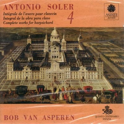 Soler , Antonio - L'Oeuvre Pour Clavecin 4 - Complete Works For Harpsichord 4 (Van Asperen)