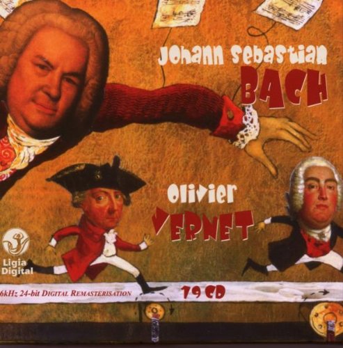 Bach , Johann Sebastian - L'Oeuvre Pour Orgue / The Organ Works / Das Orgelwerk (Olivier Vernet) (19CD Box Set)