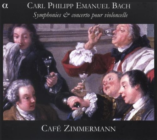 Café Zimmermann - Sinfonien Wq 182, Nr. 1, 3, 5, 6/Ce
