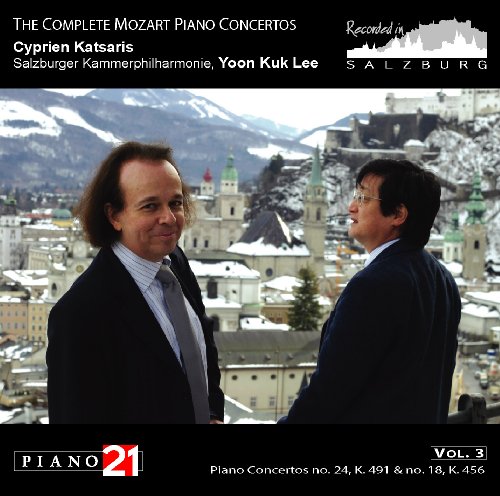 Katsaris , Cyprien - The Complete Mozart Piano Concertos 3 (24 & 18) (Lee, SKP)