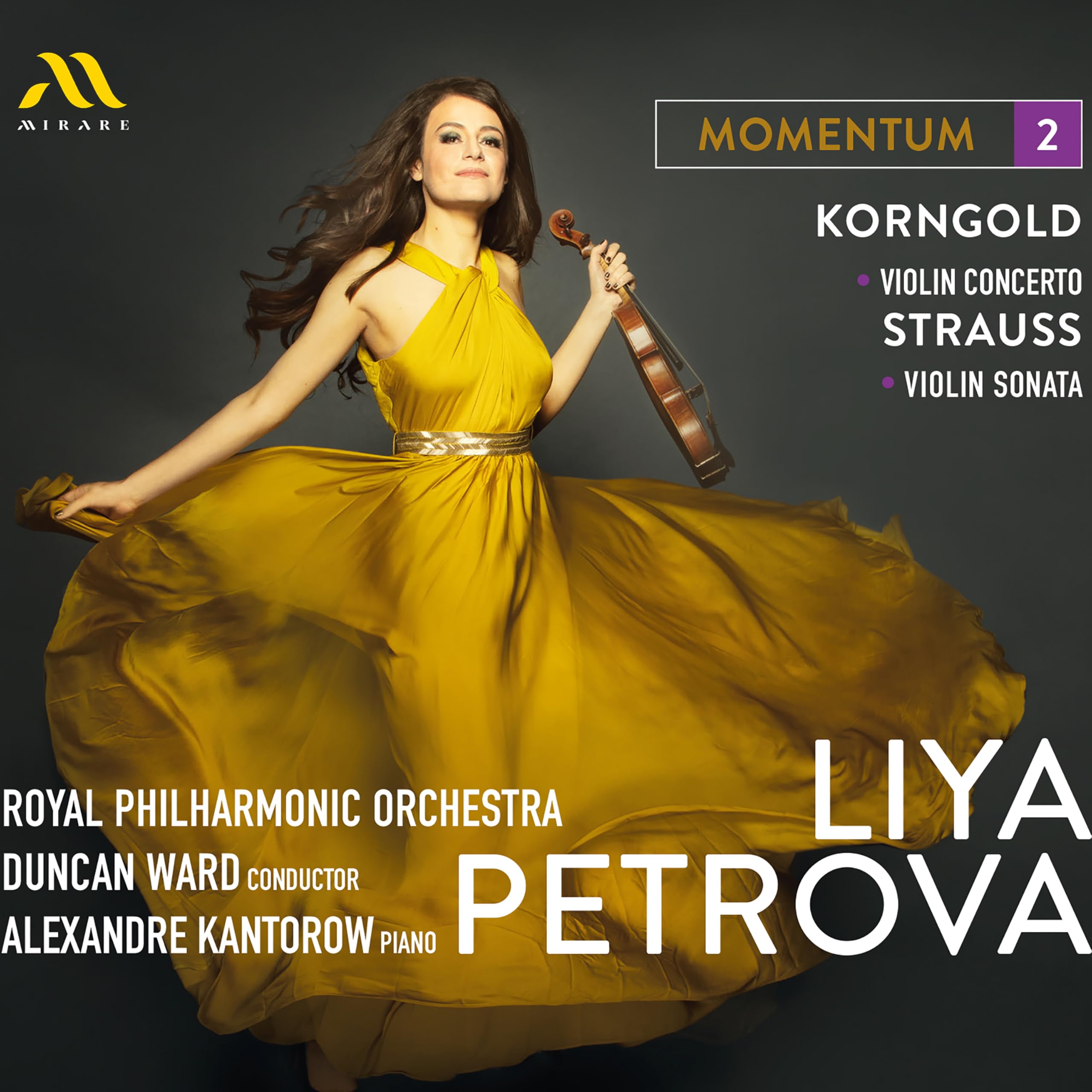 Royal Philharmonic Orchestra, Duncan Ward, Liya Pe - Momentum [2]: Korngold, Strauss