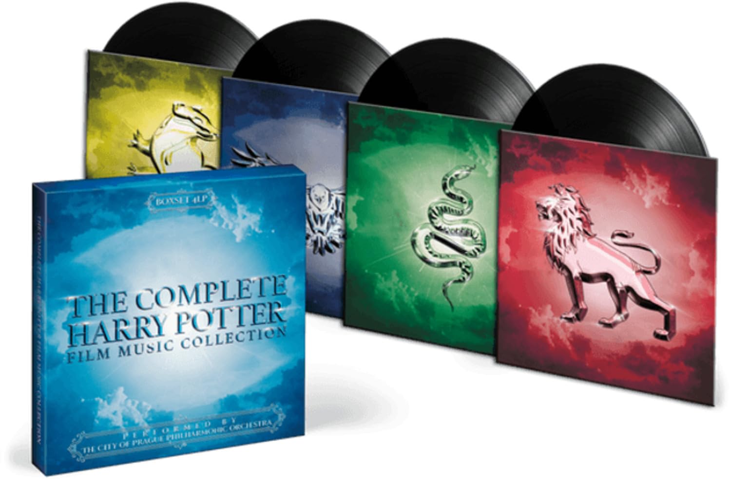 City Of Prague Philharmonic Orchestra , The - The Complete Harry Potter Film Music Collection (4LP BOXSET) (Vinyl)