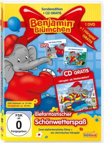  - Benjamin Blümchen - ...hat Geburtstag/...als Wetterelefant (+ Hörspiel-CD) [2 DVDs]