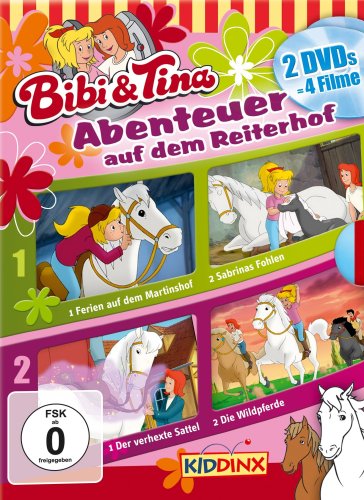 DVD - Bibi & Tina - Fer. Martinsh./Sabr. Fohlen/Wildpf..
