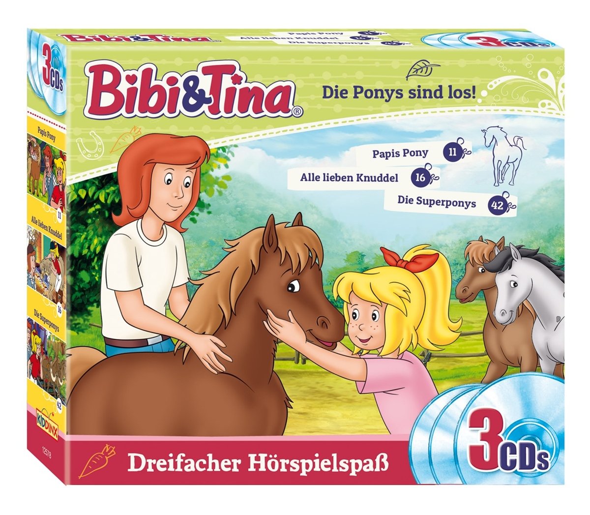 Bibi & Tina - Die Ponys Sind Los:Papis Pony/Alle Lieben Knuddel/