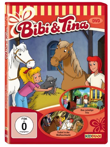 DVD - Bibi und Tina - Das zottelige Trio / Trubel in der Wolfsschlucht