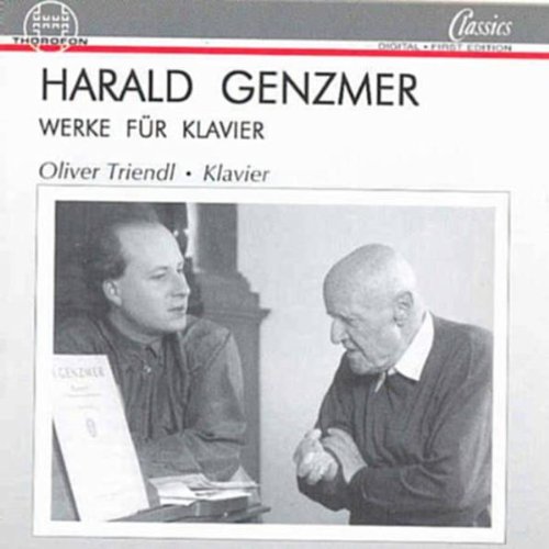 Genzmer , Harald - Werke für Klavier (Triendl)
