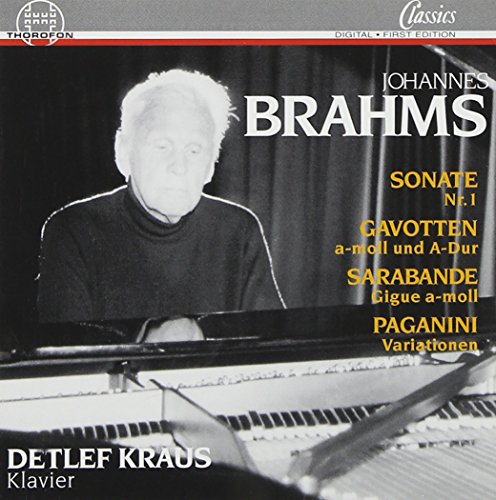Brahms , Johannes - Sonate Nr. 1 / Gavotten / Sarbande / Paganini (Kraus)