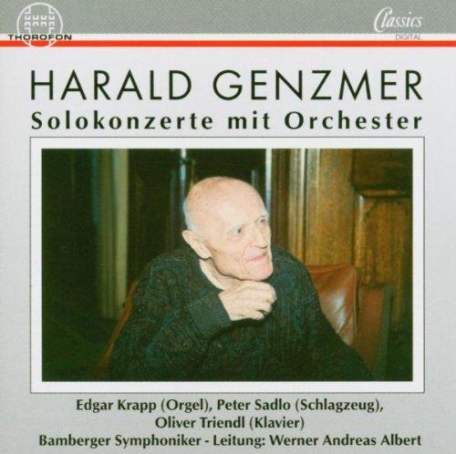 Genzmer , Harald - Solokonzerte mit Orchester (Krapp, Sadlo, Triendl, Albert)