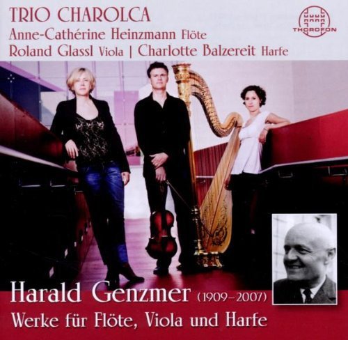 Trio Charolca - Genzmer: Werke für Flöte, Viola und Harfe