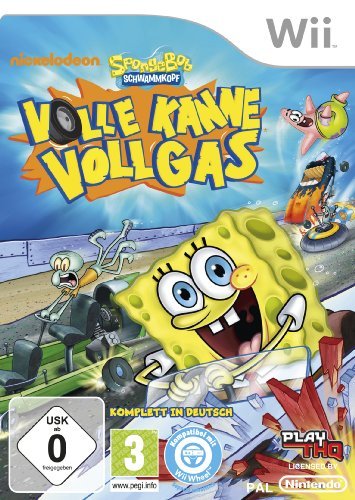 Wii - SpongeBob Schwammkopf: Volle Kanne Vollgas