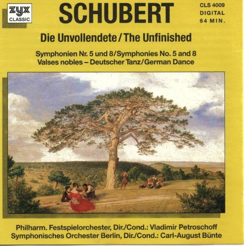 Schubert , Franz - Die Unvollendete - Symphonien Nr. 5 und Nr. 8