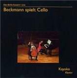 Beckmann , Thomas - Beckmann spielt Cello 2 - Abschlusskonzert der Solotournee 2005/2006 Berliner Philharmonie