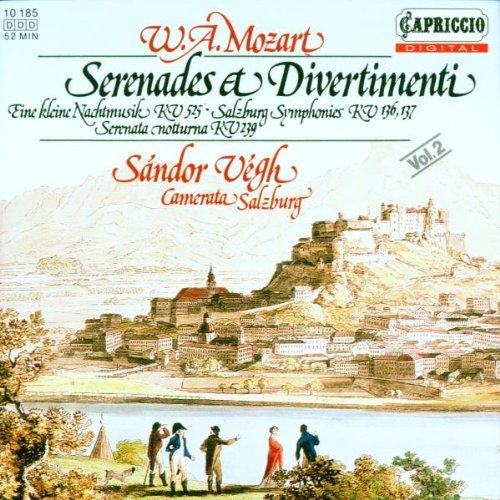 Mozart , Wolfgang Amadeus - Serrenaden (KV 525 & KV 239) & Divertimenti (KV 136, 137) 2 (Vegh, Camerata Salzburg)