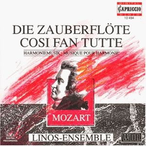 Linos-Ensemble - Mozart: Die Zauberflöte / Cosi Fan Tutte - Harmoniemusik