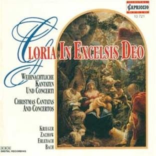 Sampler - Gloria In Excelsis Deo - Weihnachtliche Kantaten und Concerti - Krieger, Zachow, Erlebach, Bach (Eichhorn, Popken, Schoch, Draijer)