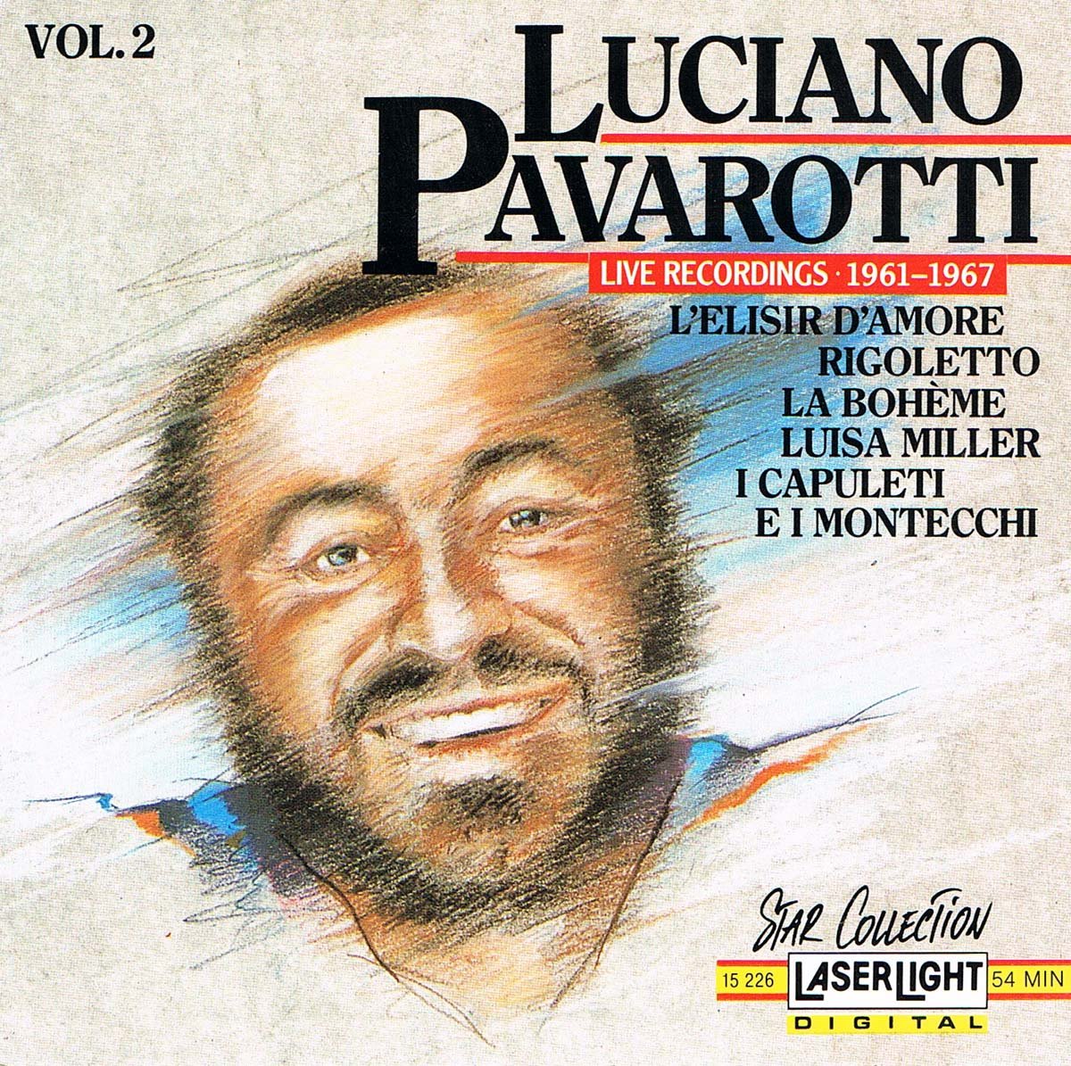 Pavarotti , Luciano - Live recordings 1961 - 1967 Vol. 2