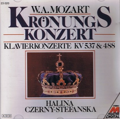 Mozart , Wolfgang Amadeus - Krönungskonzert (Halina Czerny-Stefanska)