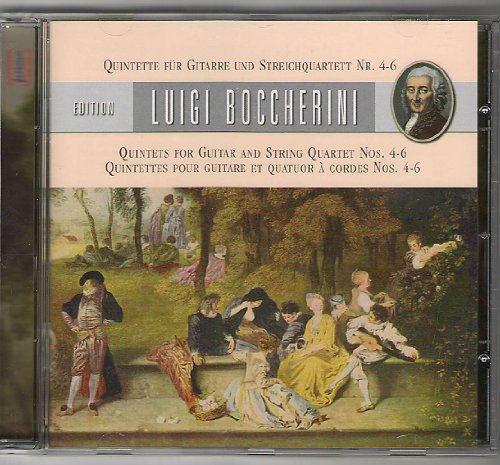 Boccherini , Luigi - Quintets For Guitar And String Quartet Nos. 4-6