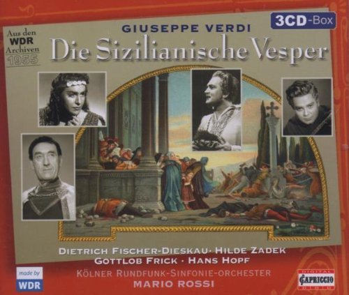 Verdi , Giuseppe - Die Sizilianische Vesper (Fischer-Dieskau)