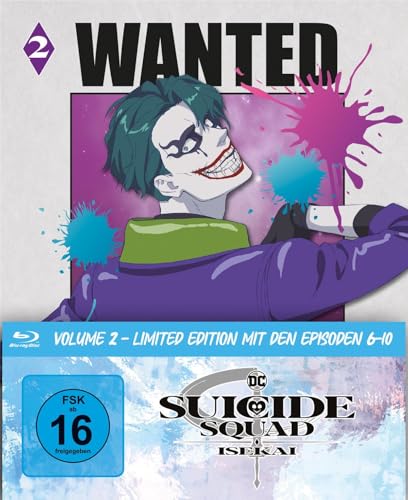 Blu-ray - Suicide Squad Isekai (DC) - Volume 2 (Episoden 6-10) (Limited Edition)