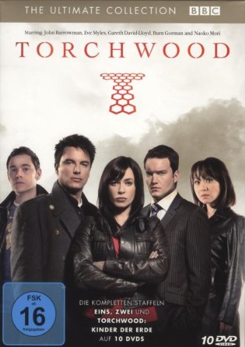 DVD - Torchwood - Boxset Staffel 1 + 2 + Kinder der Erde [10 DVDs]
