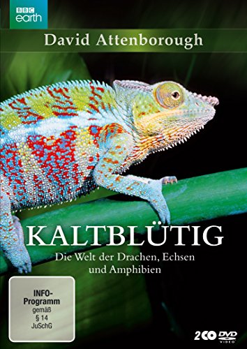 - David Attenborough: Kaltblütig - Die Welt der Drachen, Echsen und Amphibien [2 DVDs]