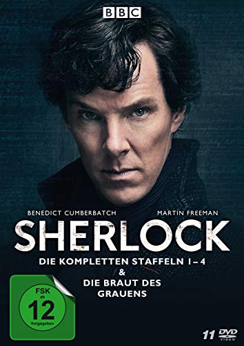 DVD - Sherlock - Staffel 1 - 4 & Die Braut des Grauens