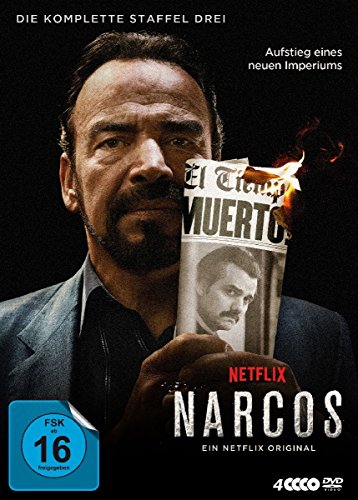 DVD - Narcos - Die komplette Staffel Drei [4 DVDs]