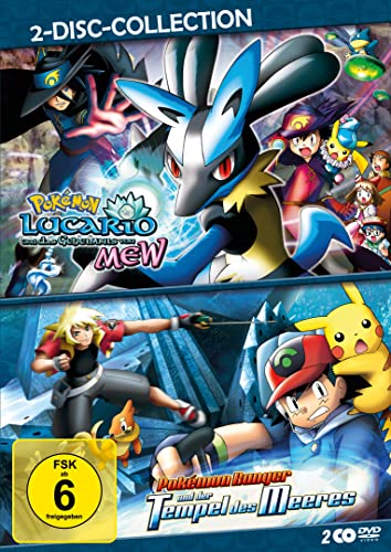 DVD - Pokémon: Lucario und das Geheimnis von Mew / Pokémon Ranger und der Tempel des Meeres [2 DVDs]