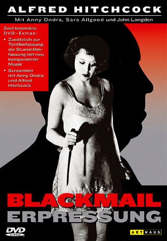 DVD - Erpressung - Blackmail (Hitchcock)