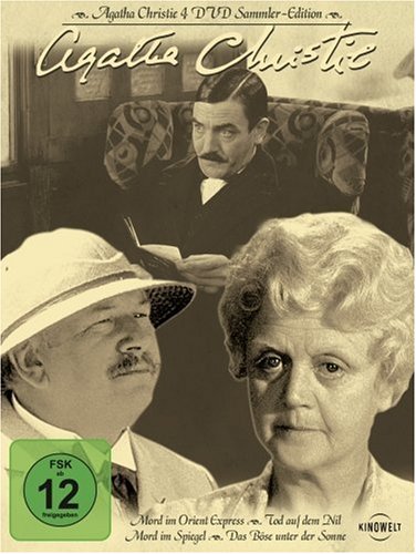 DVD - Agatha Christie Sammler Edition (Mord im Orientexpress / Tod auf dem Nil / Mord im Spiegel / Das Böse unter der Sonne)