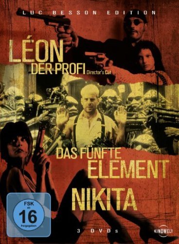 DVD - Luc Besson Edition - Leon der Profi / Das fünfte Element / Nikita (3 DVD SET)