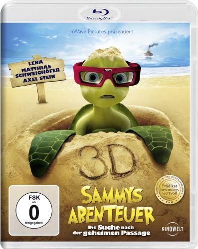  - Sammys Abenteuer - Die Suche nach der geheimen Passage (Real 3D) [3D Blu-ray]