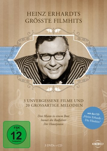 DVD - Heinz Erhardts größte Filmhits (3 Discs + Audio-CD)
